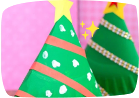 -pokok-krismas-daripada-pinggan-kertas-dilipat
