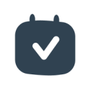 calendar white icon